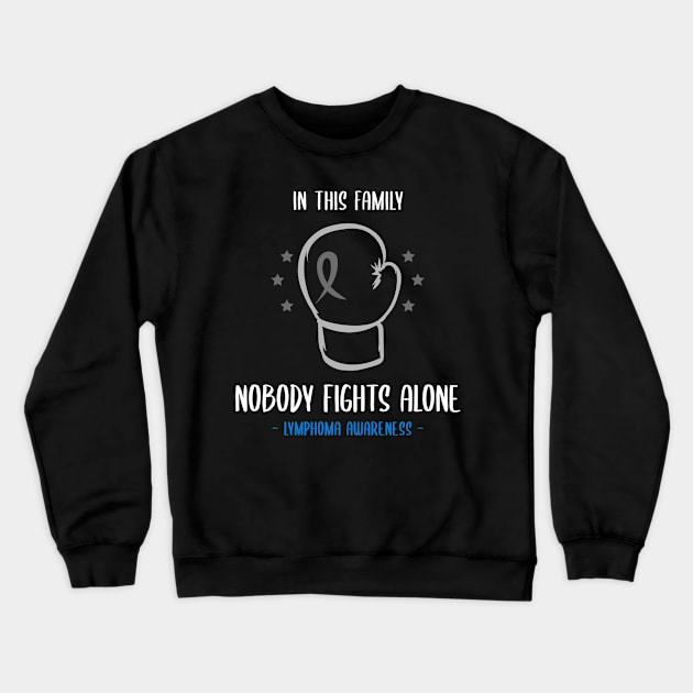 Lymphoma Awareness Crewneck Sweatshirt by Advocacy Tees